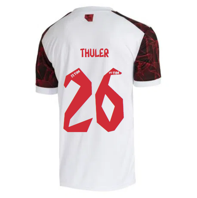 2021/22 Flamengo Away Kit Soccer Jersey THULER #26